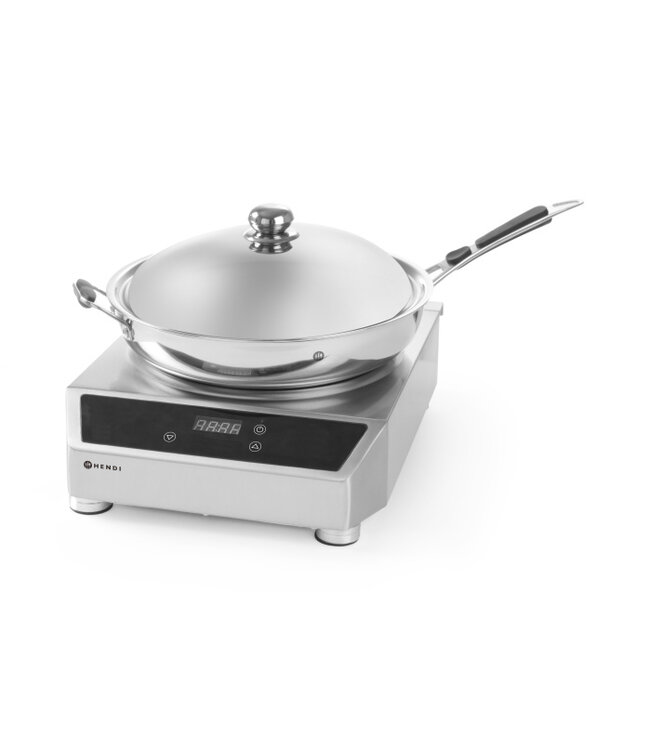 Inductiewok digitaal 340 x 450 x 120 mm 230 V / 3500 W
