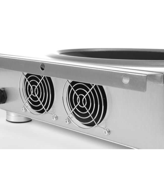 Inductiewok digitaal 340 x 450 x 120 mm 230 V / 3500 W