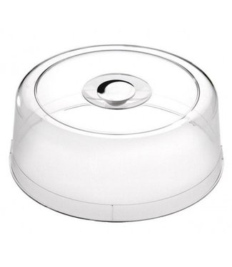 Cloche 330 x 125 mm kunststof met verchroomde greep - APS