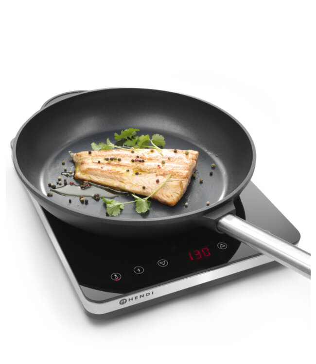 Inductiekookplaat model 2000 touch-control 296 x 370 x 46 mm 230V 2000W