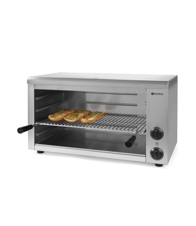 Salamander type 800 800 x 472 x 456 mm 230V / 3600W - Roestvrijstaal