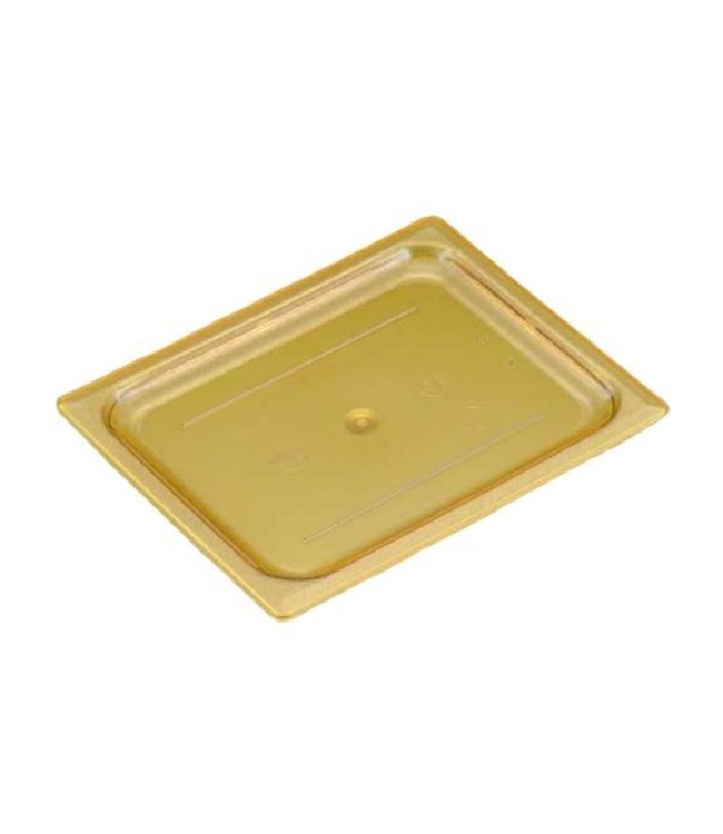 Gastronormdeksel vlak 1/6GN amber hittebestendig kunststof -40/+190 °C - Hot-Pan 60HPC - Cambro