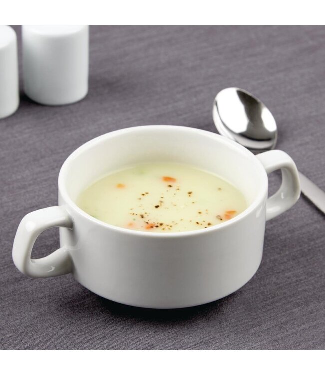Soepkop stapelbaar 29 cl - Athena Hotelware | prijs & verp per 12 stuks