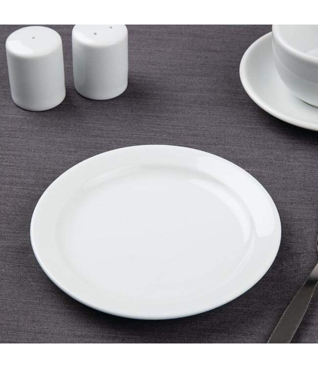 Bord met smalle rand 165 mm - Athena Hotelware | prijs & verp per 12 stuks