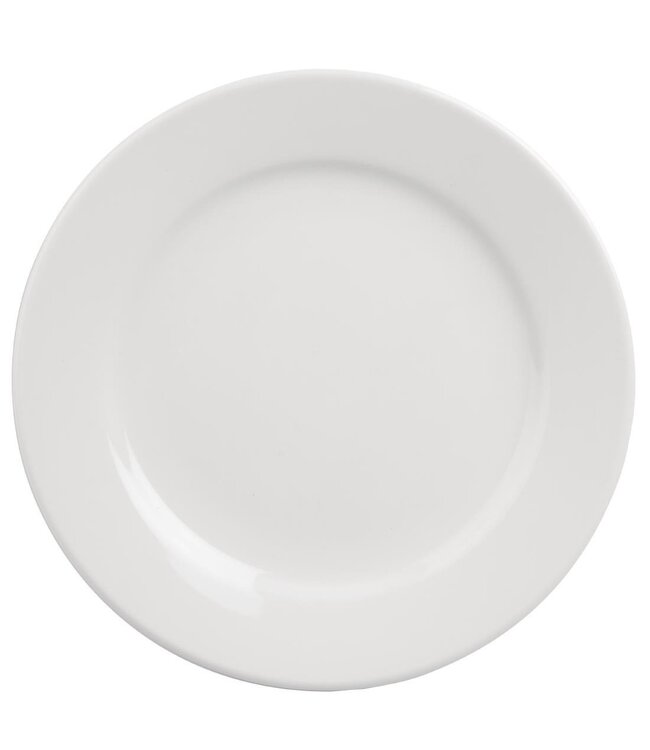 Bord met brede rand 254 mm - Athena Hotelware | prijs & verp per 12 stuks