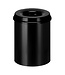 Sans Marque Papierbak vlamdovend 15 ltr 260 x 360 mm zwart - Metaal