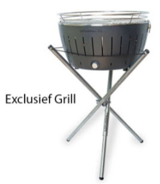 LotusGrill Standaard universeel 80 x 80 x 820 mm - LotusGrill