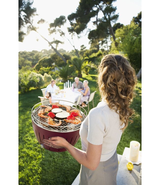 Tafelbarbecue XL Hybrid 435 x 257 mm diepblauw - LotusGrill