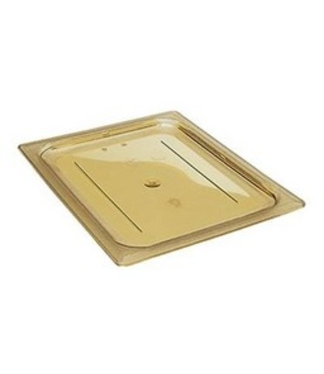 Cambro Gastronormdeksel kunststof 1/6 vlak amber hittebestendig -40/+190 °C Hot-Pan 60HPC zonder ophangoog - Cambro | prijs & verp per 6 stuks
