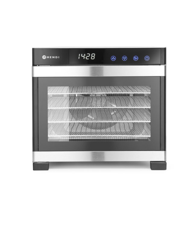 Voedseldroger 6 laags 340 x 450 x 311 mm roestvrijstaal - Profi Line