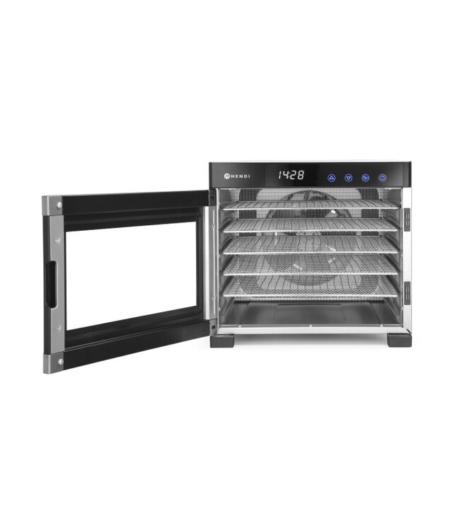 Voedseldroger 6 laags 340 x 450 x 311 mm roestvrijstaal - Profi Line