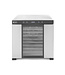 Sans Marque Voedseldroger 10 laags 417 x 535 x 410 mm roestvrijstaal - Profi Line