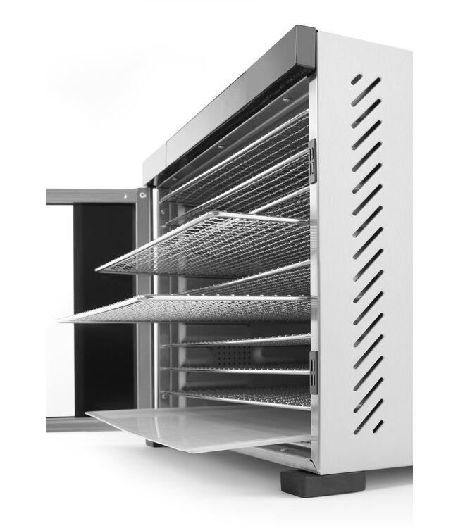 Voedseldroger 10 laags 417 x 535 x 410 mm roestvrijstaal - Profi Line