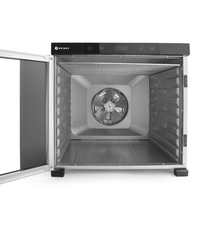 Voedseldroger 10 laags 417 x 535 x 410 mm roestvrijstaal - Profi Line