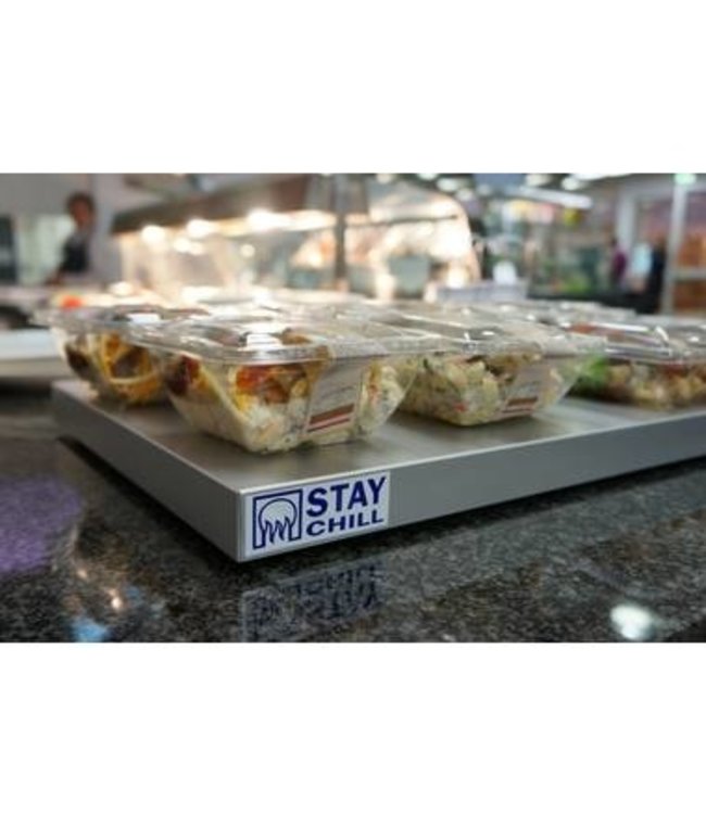 Koelplaat 1/1GN 530 x 325 x 35 mm aluminium - Stay Chill