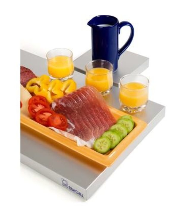 Koelplaat 1/1GN 530 x 325 x 35 mm aluminium - Stay Chill