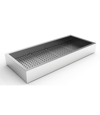 Combisteel Crushed ice presentatie bak 4/1 GN 1362 x 590 x 170 mm - Roestvrijstaal