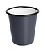 Beker grijs 31 cl 90 x 90 mm - Emaille | prijs & verp per 6 stuks