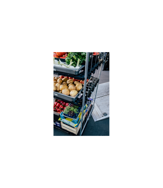 Gastronormbak rvs 2/1-150 mm diep zonder greep - Rieber