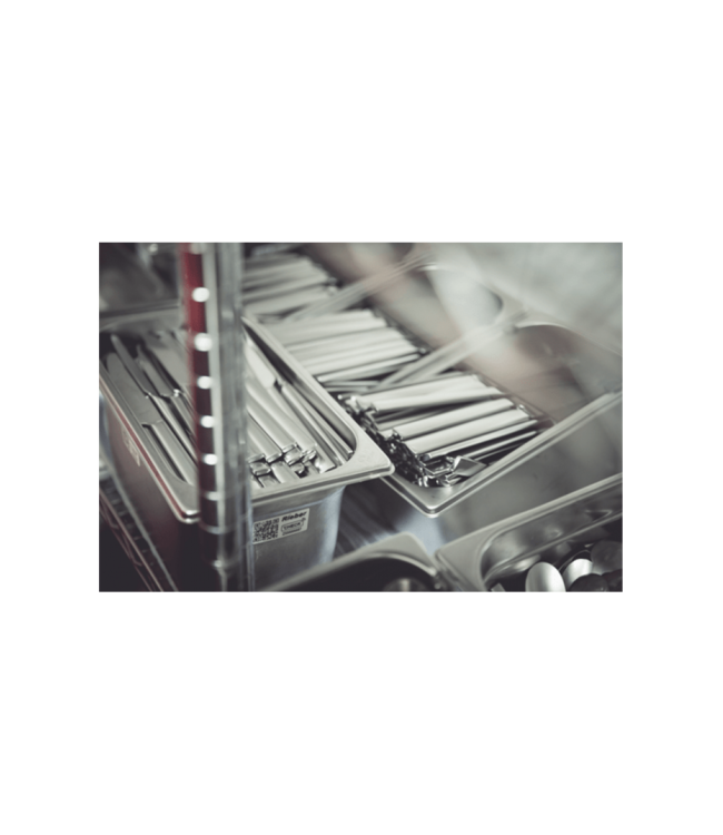 Gastronormbak rvs 2/1-20 mm diep zonder greep - Rieber