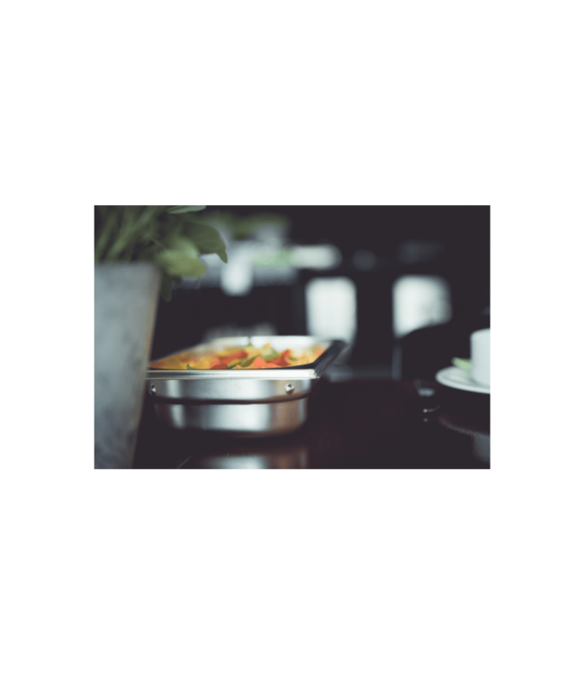 Gastronormbak rvs 1/1-200 mm diep zonder greep - Rieber