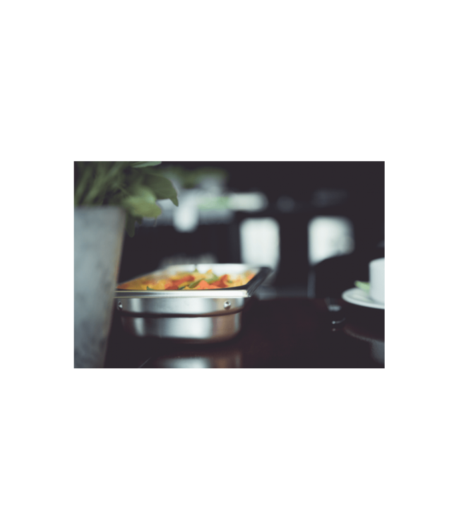 Gastronormbak rvs 1/1-150 mm diep zonder greep - Rieber