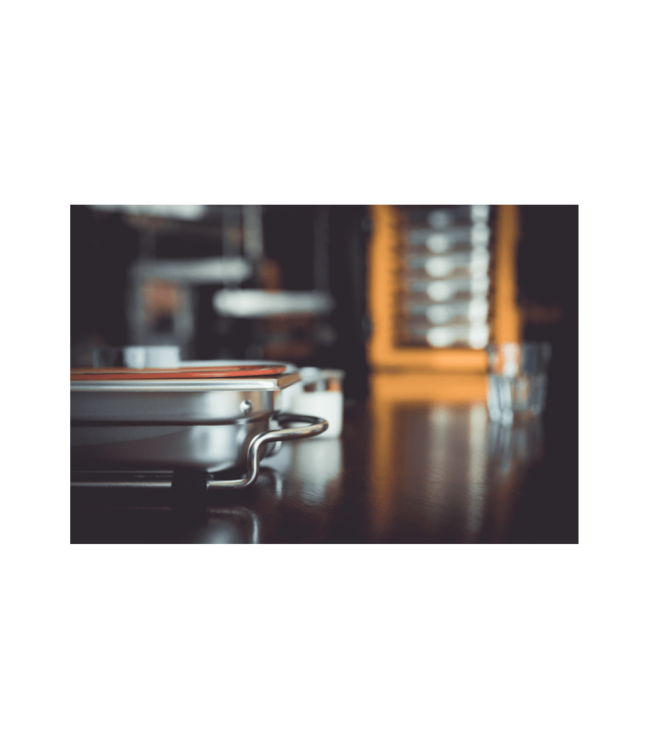 Gastronormbak rvs 2/3-200 mm diep zonder greep - Rieber