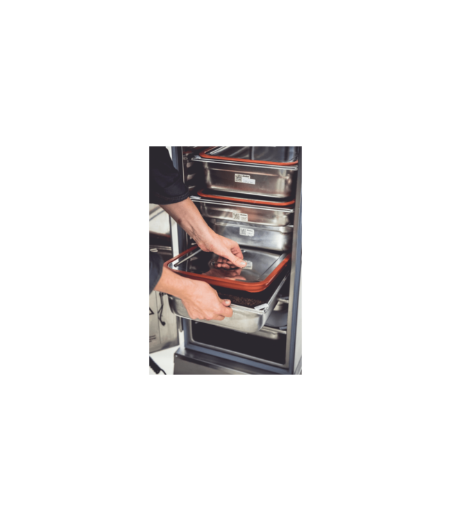 Gastronormbak rvs 2/3-40 mm diep zonder greep - Rieber