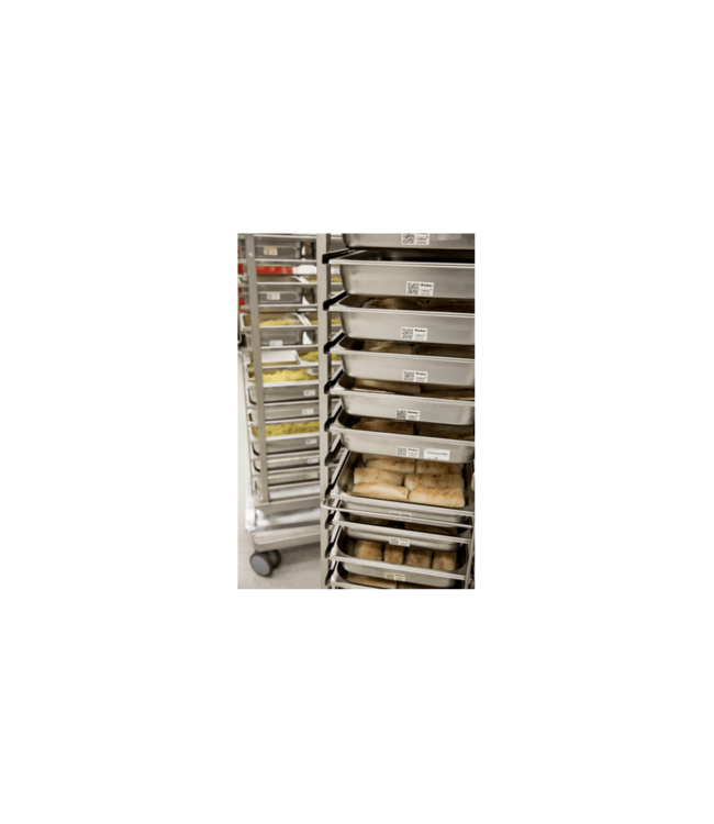 Gastronormbak rvs 1/2-40 mm diep zonder greep - Rieber