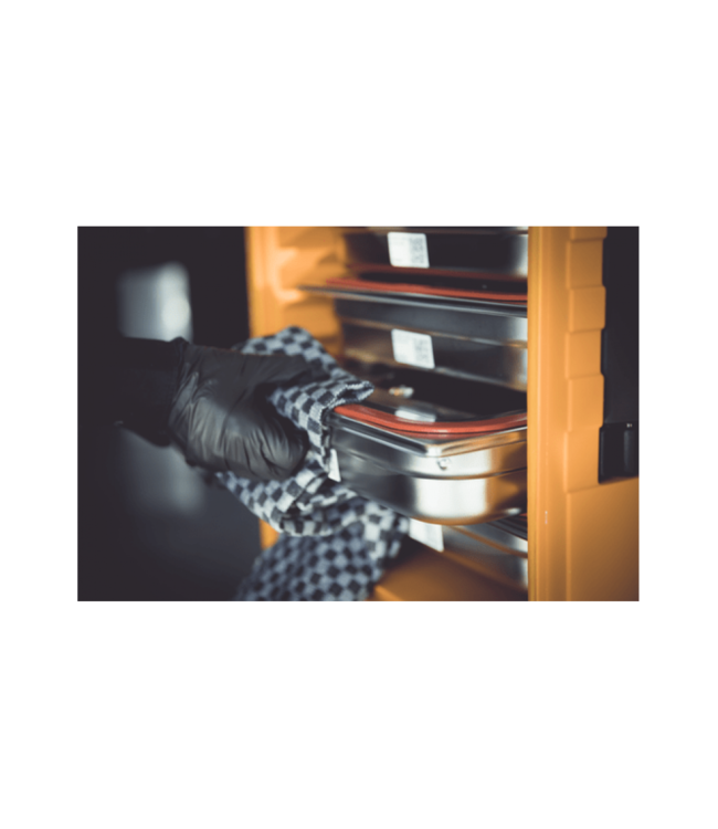 Gastronormbak rvs 1/3-200 mm diep zonder greep - Rieber