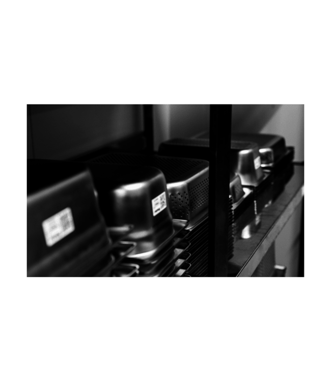 Gastronormbak rvs 1/4-65 mm diep zonder greep - Rieber