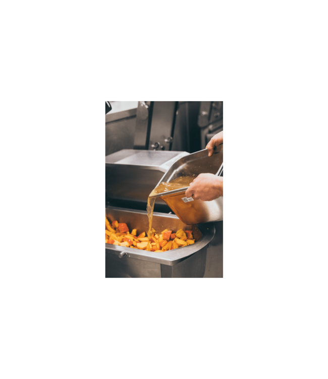 Gastronormbak rvs 2/8-200 mm diep zonder greep - Rieber