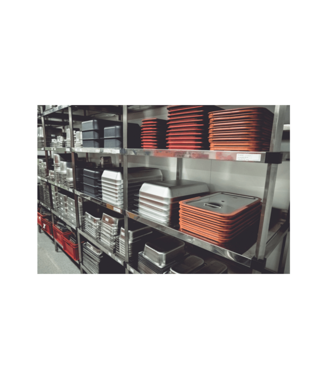 Gastronormbak rvs 2/8-150 mm diep zonder greep - Rieber