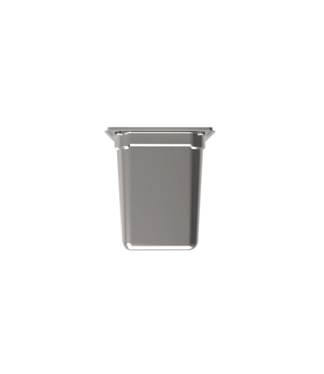 Gastronormbak rvs 1/6-200 mm diep zonder greep - Rieber