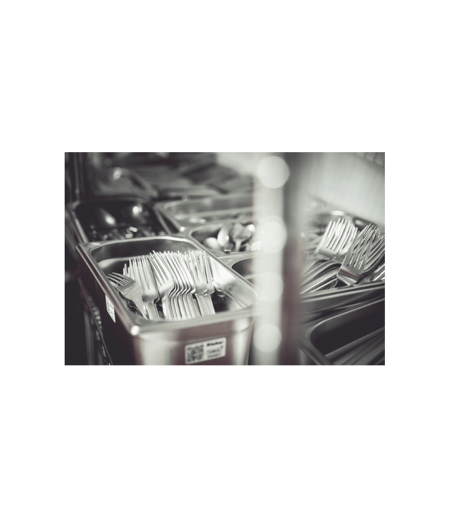 Gastronormbak rvs 1/6-200 mm diep zonder greep - Rieber