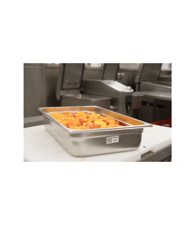 Gastronormbak rvs 1/6-150 mm diep zonder greep - Rieber