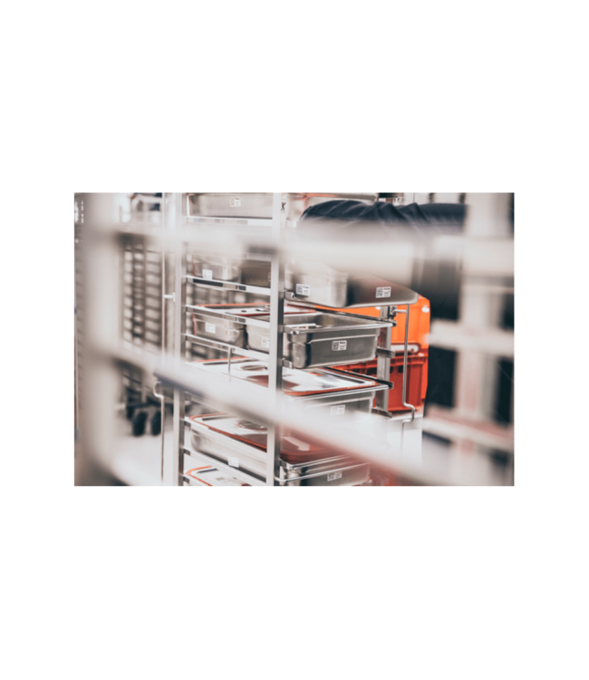 Gastronormbak rvs 1/9-100 mm diep zonder greep - Rieber