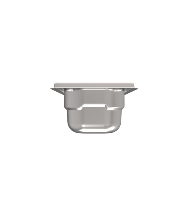 Gastronormbak rvs 1/9-65 mm diep zonder greep - Rieber