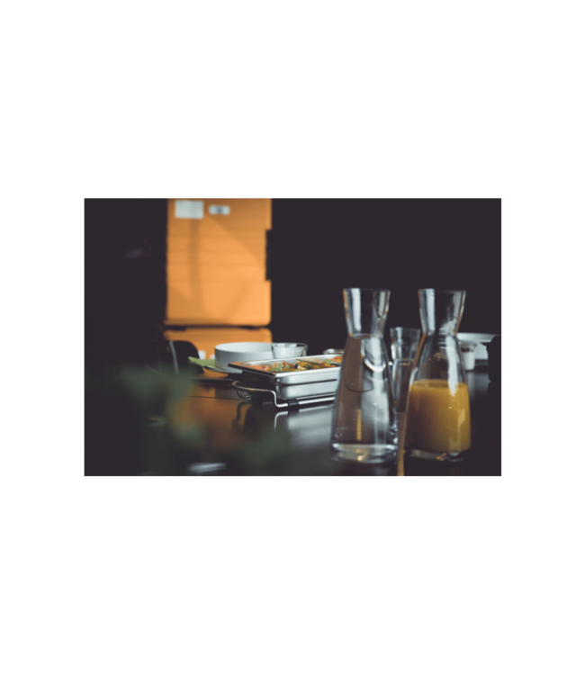 Gastronormbak rvs 1/2-200 mm diep met verzonken greep - Rieber