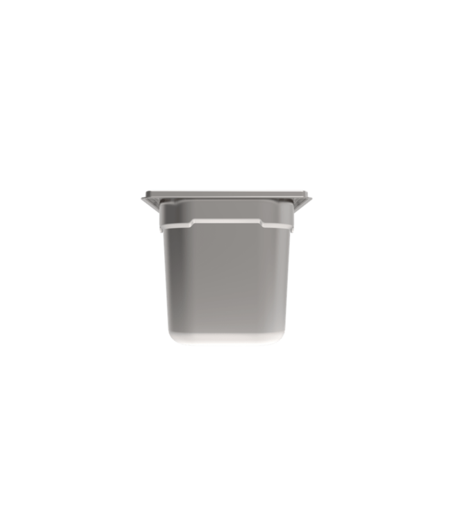 Gastronormbak rvs 1/4-150 mm diep met verzonken greep - Rieber