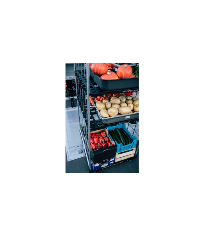 Gastronormbak rvs 1/6-150 mm diep met verzonken greep - Rieber