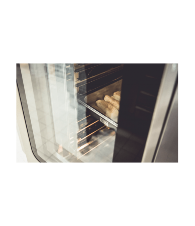 Gastronormbak rvs 1/9-65 mm diep met verzonken greep - Rieber