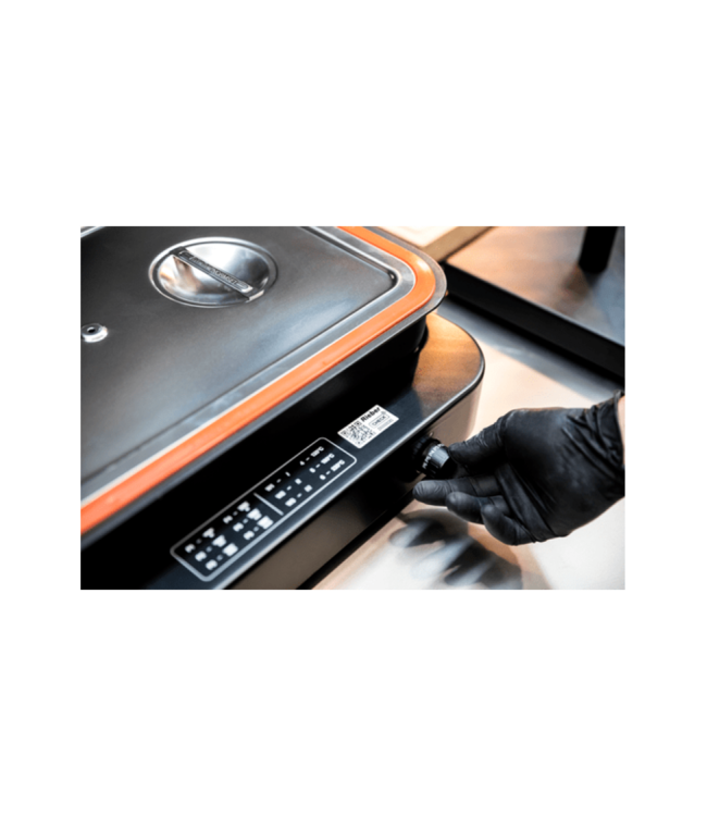 Gastronormdeksel rvs 1/2 waterdicht m/siliconenafdichting - Rieber