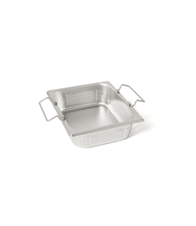 Gastronormbak rvs 1/2GN-94 perfo met beugelgreep - Rieber 32,5 x 26,5 x 9 cm