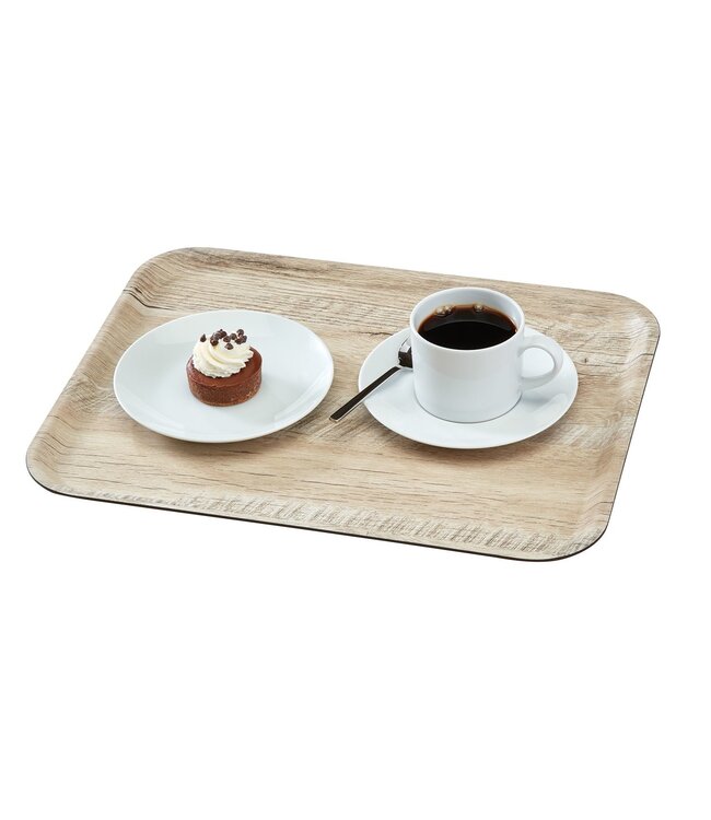 Dienblad Madeira - 430 x 330 mm - Light Oak - Cambro  | prijs & verp per 24 stuks