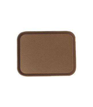 Cambro Dienblad Fast Food - 345 x 265 mm - Brown - Cambro  | prijs & verp per 24 stuks