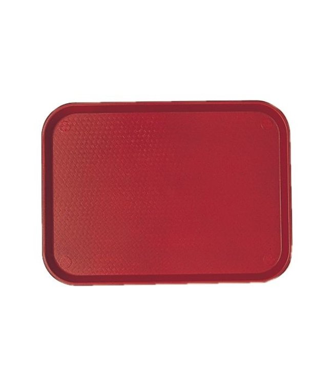 Dienblad Fast Food - 345 x 265 mm - Cranberry - Cambro  | prijs & verp per 24 stuks