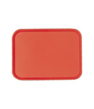 Cambro Dienblad Fast Food - 345 x 265 mm - Red - Cambro  | prijs & verp per 24 stuks