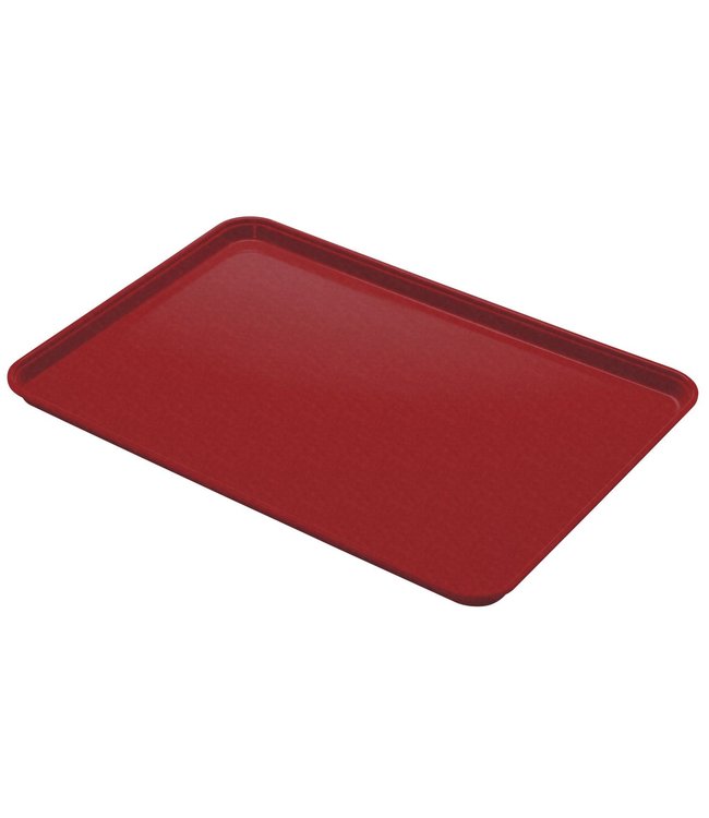 Dienblad Camlite 1/1GN - 530 x 325 mm - Steel Red - Cambro  | prijs & verp per 12 stuks