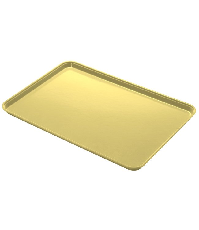 Dienblad Camlite 1/1GN - 530 x 325 mm - Yellow - Cambro  | prijs & verp per 12 stuks